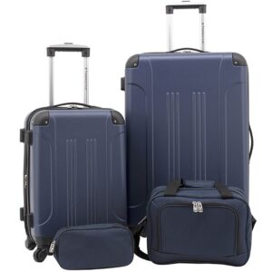 🔥Luggage 4 Piece Set🔥Army blue